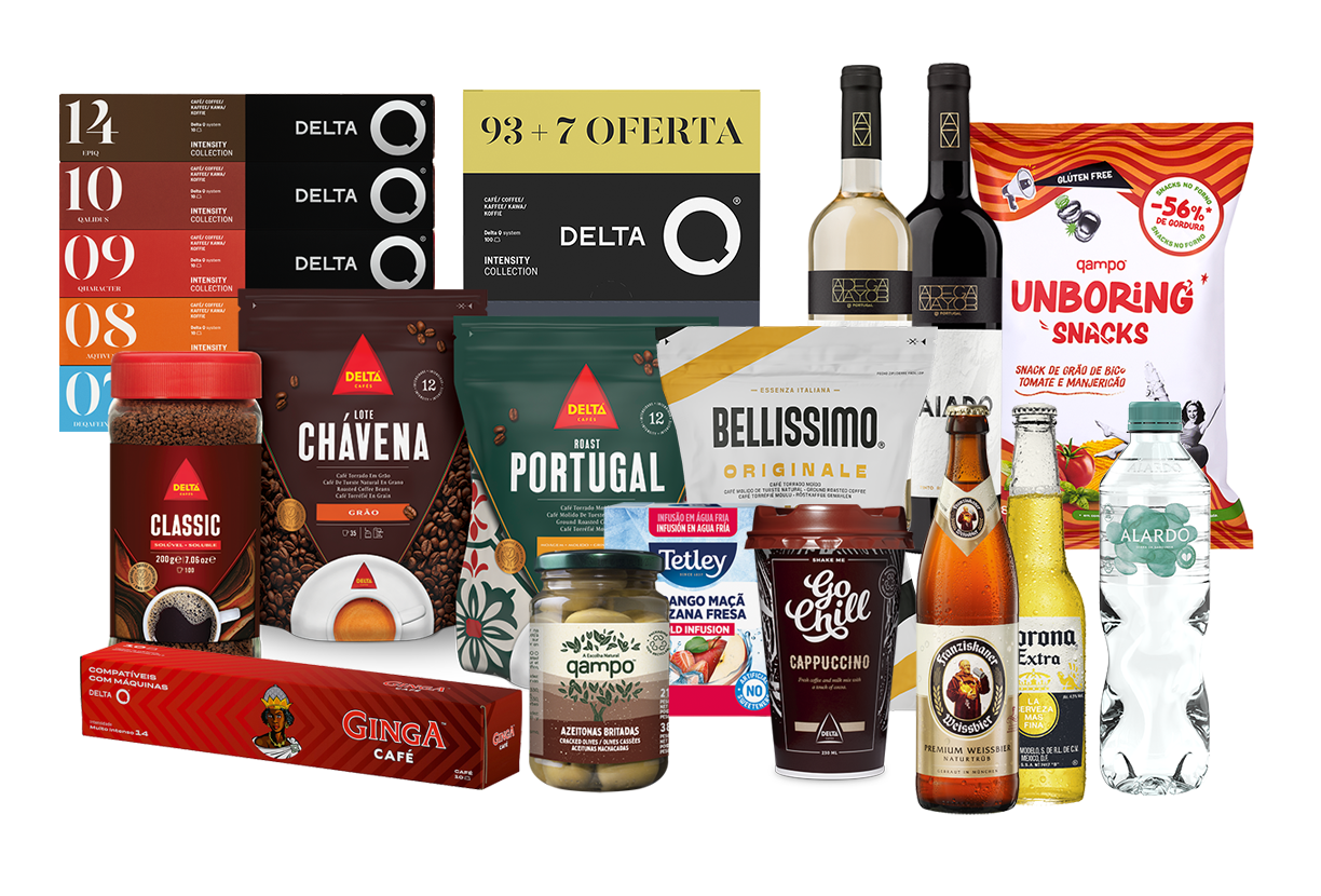 Seleção de produtos das marcas em destaque no passatempo